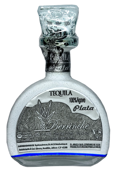 Tequila el Berrinche Plata 200ml